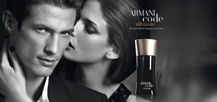 Armani Code Perfume de Hombre Giorgio Armani Publicidad