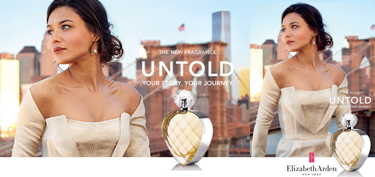 Elizabeth Arden Untold Perfume Mujer publicidad