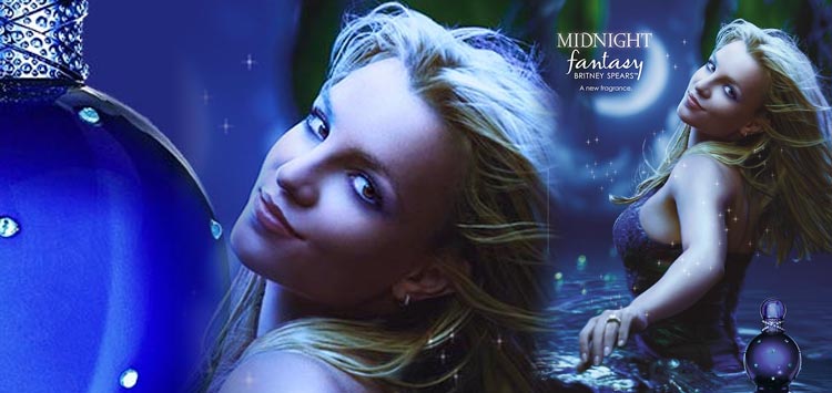 Midnight Fantasy Britney Spears Publicidad