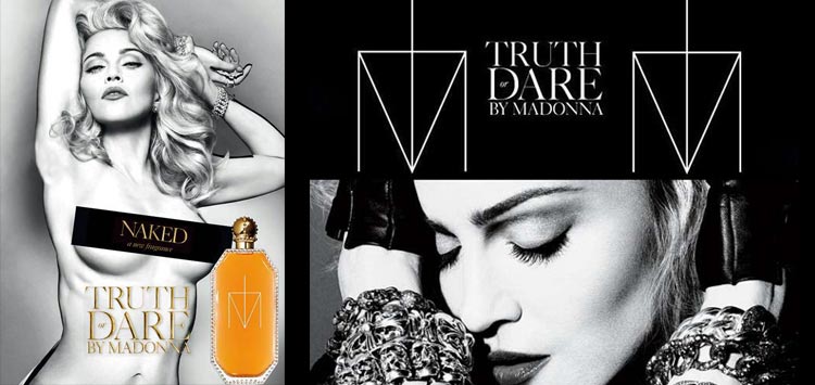 Perfume cantante Madonna Truth or Dare