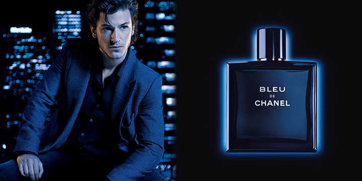 publicidad perfume bleu de chanel