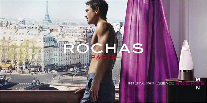 publicidad del perfume