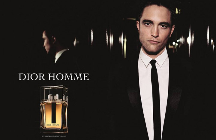 robert pattinson para dior homme